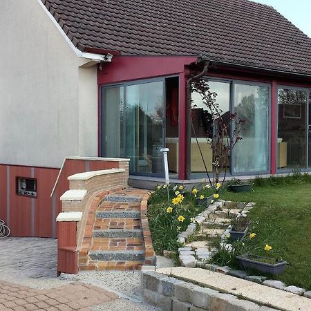 3 Chambres Privees Dans Un Jardin D'Hiver, Garage Voiture, Velos, Motos Tourville-sur-Arques Luaran gambar
