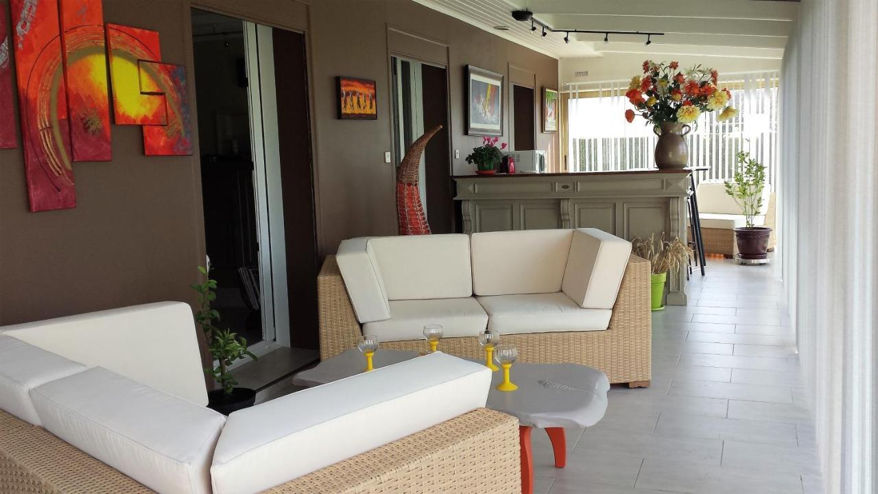 3 Chambres Privees Dans Un Jardin D'Hiver, Garage Voiture, Velos, Motos Tourville-sur-Arques Luaran gambar