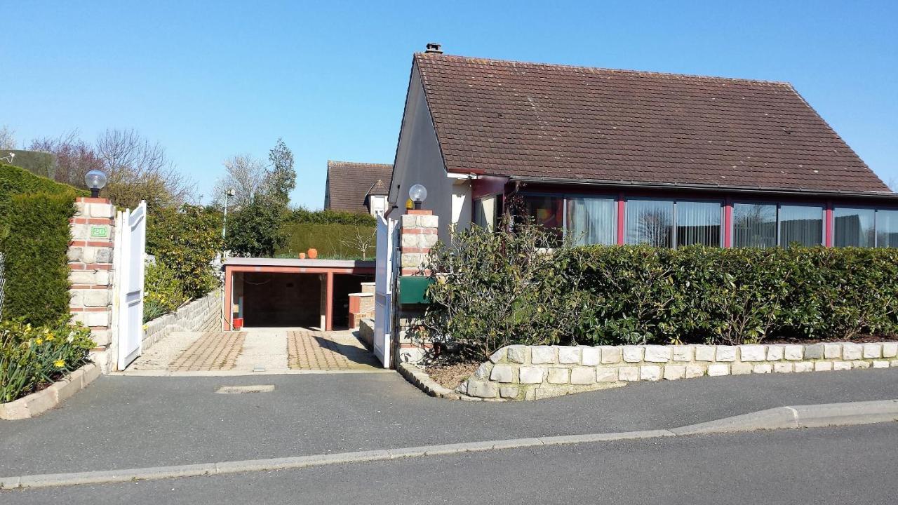 3 Chambres Privees Dans Un Jardin D'Hiver, Garage Voiture, Velos, Motos Tourville-sur-Arques Luaran gambar