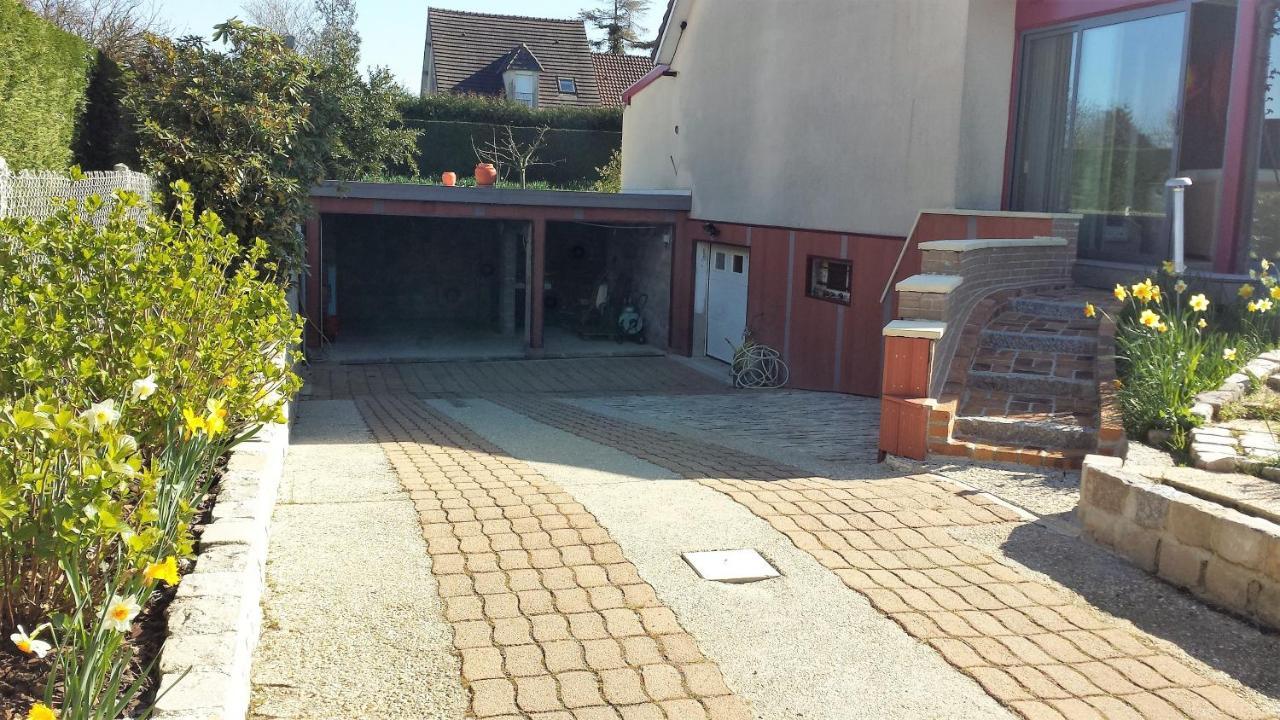 3 Chambres Privees Dans Un Jardin D'Hiver, Garage Voiture, Velos, Motos Tourville-sur-Arques Luaran gambar