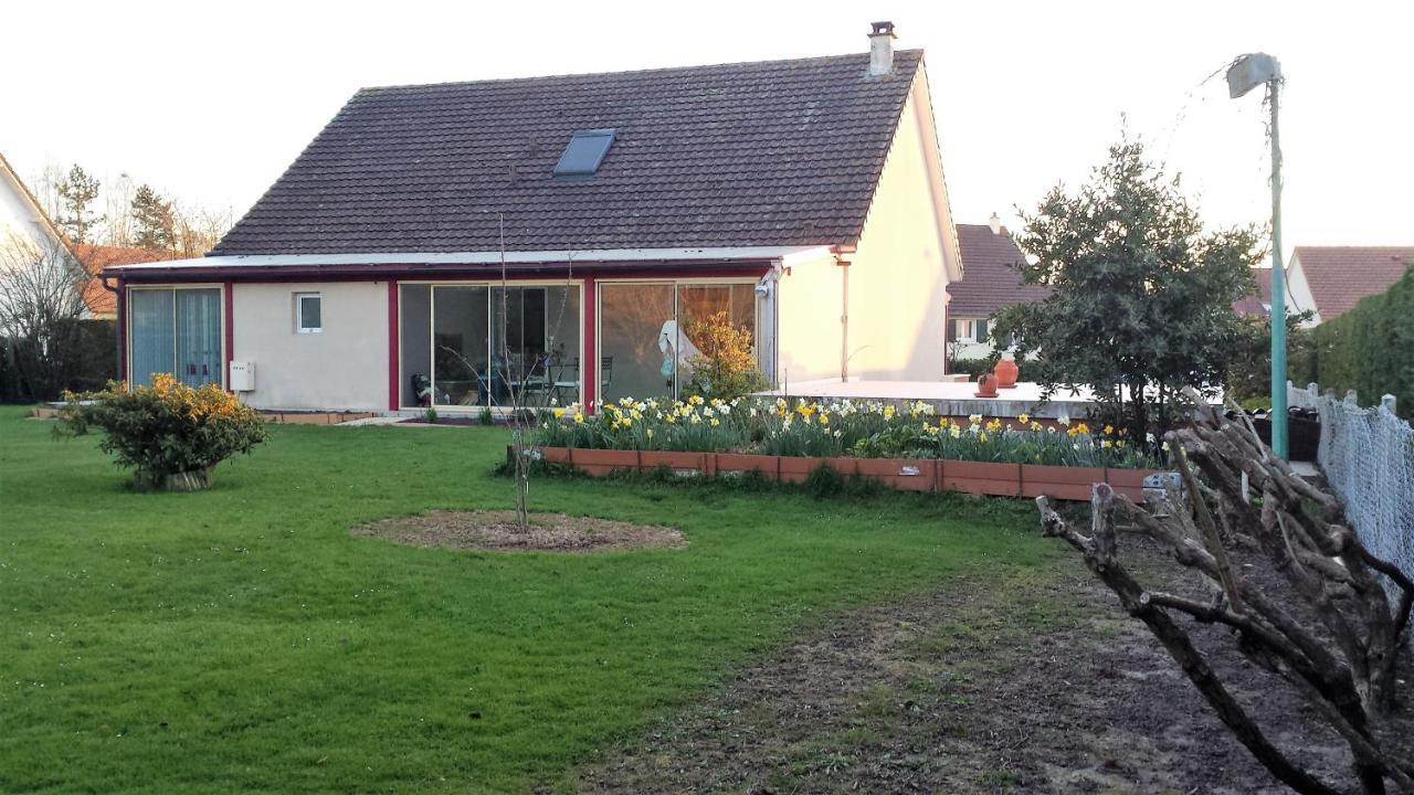 3 Chambres Privees Dans Un Jardin D'Hiver, Garage Voiture, Velos, Motos Tourville-sur-Arques Luaran gambar