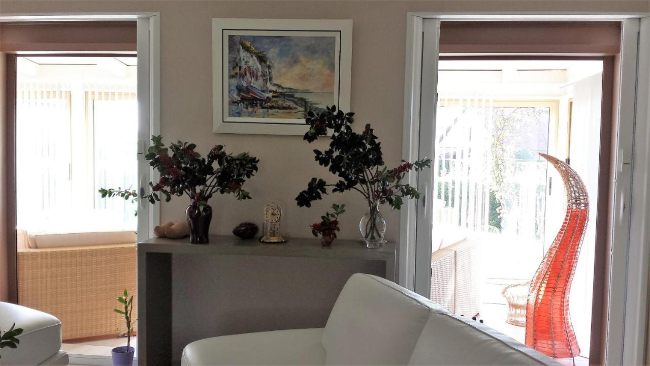 3 Chambres Privees Dans Un Jardin D'Hiver, Garage Voiture, Velos, Motos Tourville-sur-Arques Luaran gambar